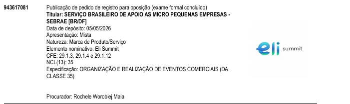 Página da RPI de Eli Summit