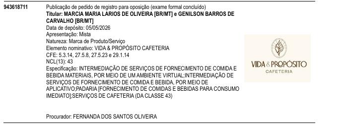 Página da RPI de VIDA & PROP�SITO CAFETERIA