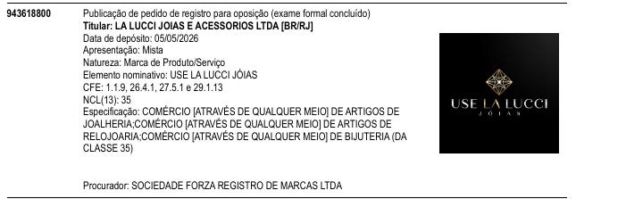 Página da RPI de USE LA LUCCI J�IAS