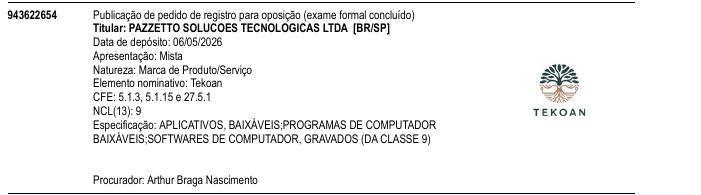 Página da RPI de Tekoan