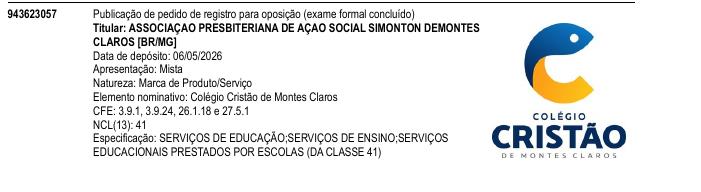 Página da RPI de Col�gio Crist�o de Montes Claros
