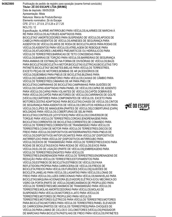 Página da RPI de Z� do Escape