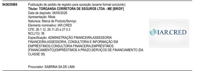 Página da RPI de IAR.CRED