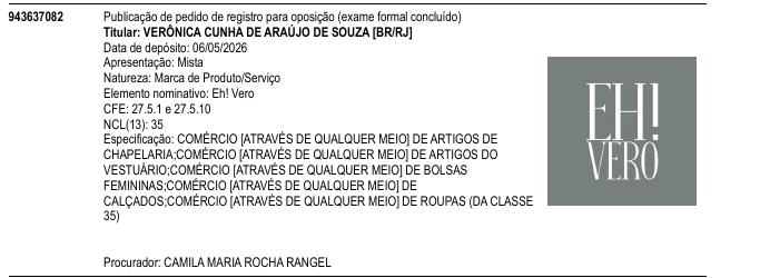 Página da RPI de Eh! Vero