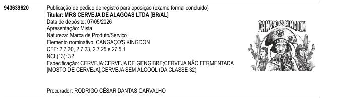 Página da RPI de CANGA�O'S KINGDON