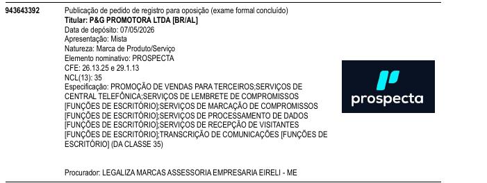 Página da RPI de PROSPECTA