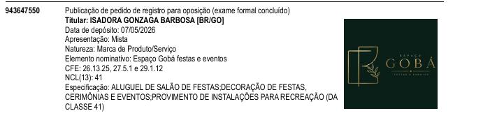 Página da RPI de Espa�o Gob� festas e eventos