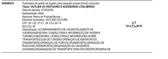 Página da RPI de OUTLIER CULTURE
