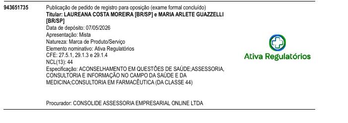 Página da RPI de Ativa Regulat�rios
