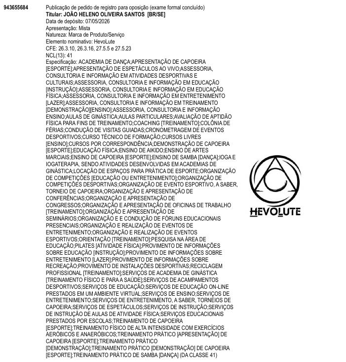 Página da RPI de HevoLute