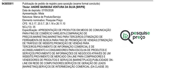 Página da RPI de Pesquise Pre�o