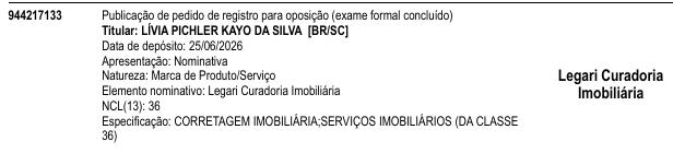 Legari Curadoria Imobiliária Imobiliária