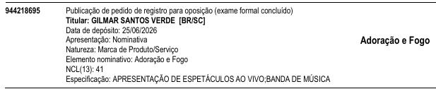Adoração e Fogo