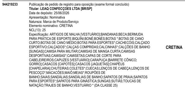 CRETINA