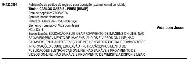 Vida com Jesus
