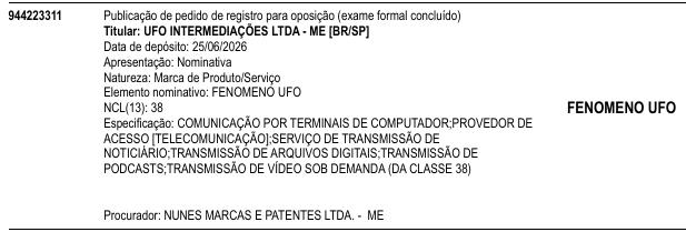 FENOMENO UFO