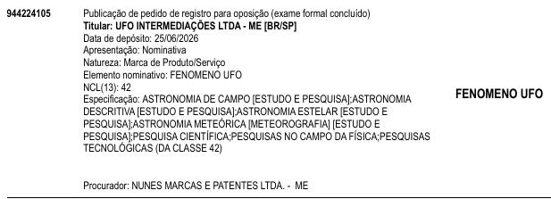 FENOMENO UFO