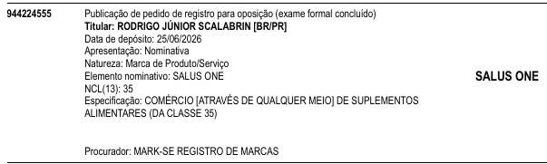 SALUS ONE