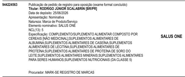 SALUS ONE