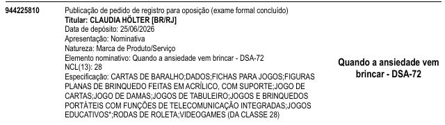 Quando a ansiedade vem brincar - DSA-72 Quando a ansiedade vem
