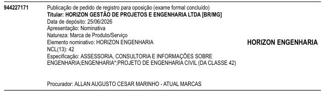 HORIZON ENGENHARIA