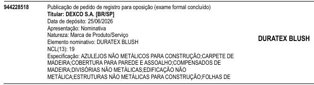DURATEX BLUSH