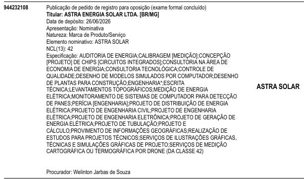 ASTRA SOLAR