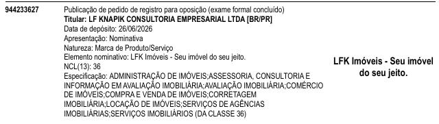 LFK Imóveis - Seu imóvel do seu jeito. LFK Imóveis - Seu imóvel