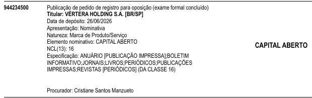 CAPITAL ABERTO