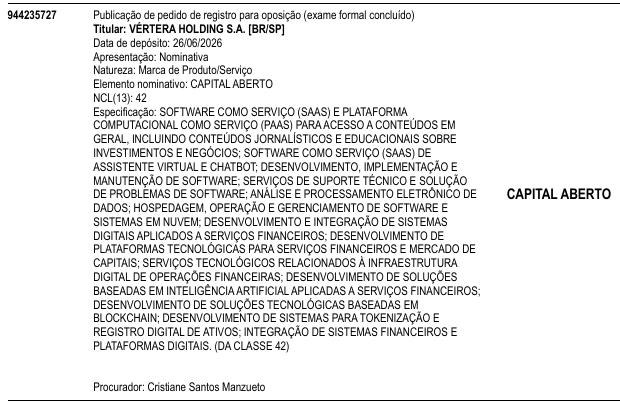 CAPITAL ABERTO