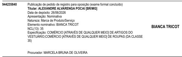 BIANCA TRICOT