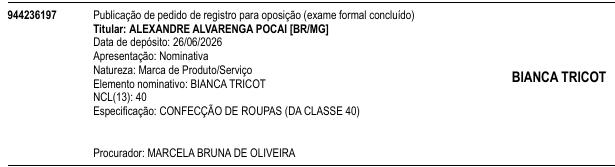 BIANCA TRICOT