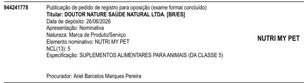 NUTRI MY PET