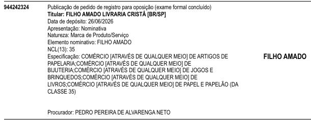 FILHO AMADO