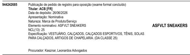 ASFVLT SNEAKERS