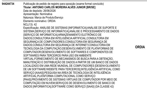 ORDIA
