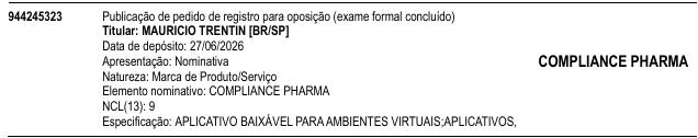 COMPLIANCE PHARMA