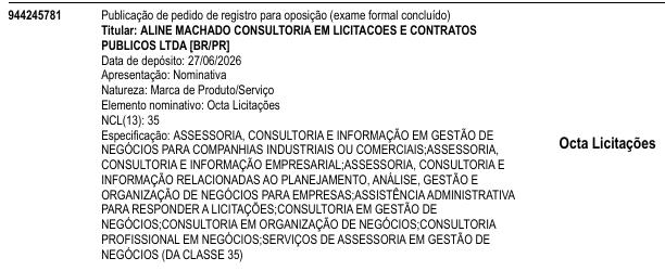 Octa Licitações