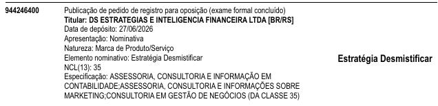 Estratégia Desmistificar