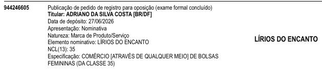 LÍRIOS DO ENCANTO