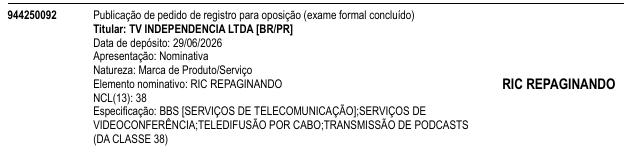 RIC REPAGINANDO