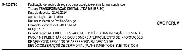 CMO FÓRUM