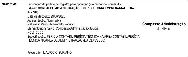 Compasso Administração Judicial