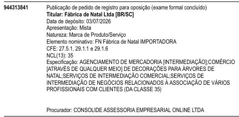 FN Fábrica de Natal IMPORTADORA