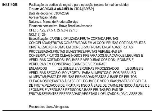 Bravo Brazilian Avocado