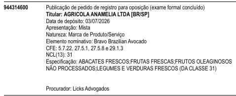 Bravo Brazilian Avocado