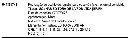 EDITORA SONHAR
