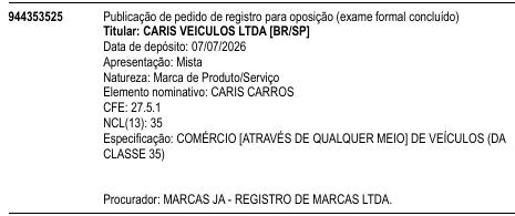 CARIS CARROS