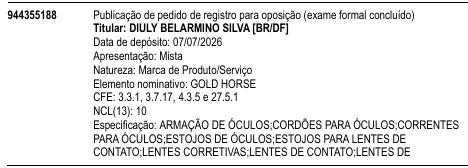 GOLD HORSE