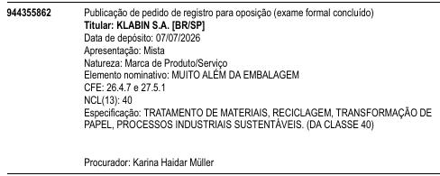 MUITO ALÉM DA EMBALAGEM